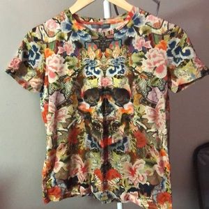 Alexander McQueen print T-shirt women